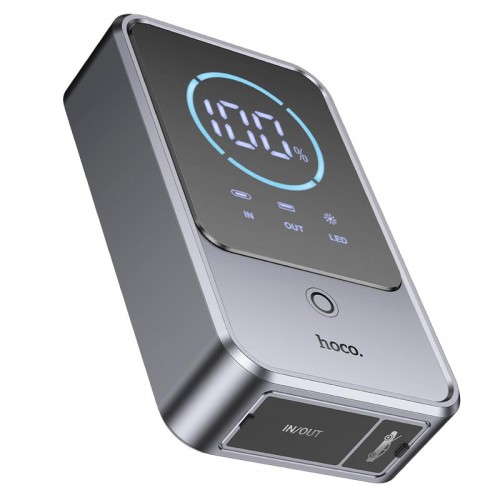 Пусковий пристрій (бустер) для авто HOCO Source smart emergency start-up power bank (10000mAh) QS7 800A grey