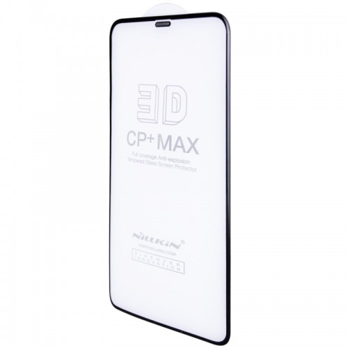 Захисне скло Nillkin (CP+ max 3D) (full glue) для Apple iPhone 11 (6.1") / XR (6.1") Чорний