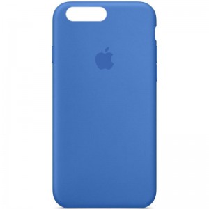 Чехол Silicone Case Full Protective (AA) для Apple iPhone 7 Plus / 8 Plus (5.5") Синий / Capri Blue