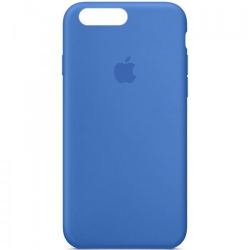 Чохол Silicone Case Full Protective (AA) для Apple iPhone 7 plus / 8 plus (5.5") Синій / Capri Blue