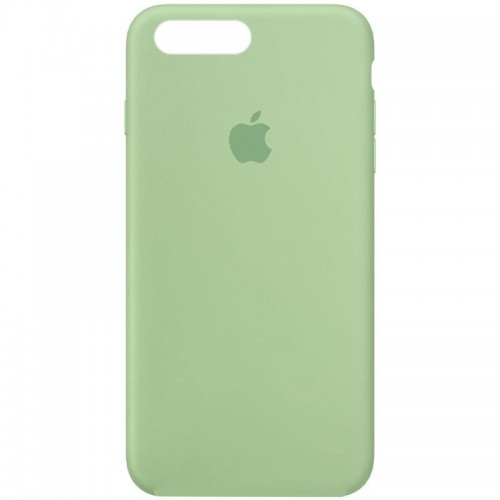 Чехол Silicone Case Full Protective (AA) для Apple iPhone 7 plus / 8 plus (5.5") Зелёный / Pistachio
