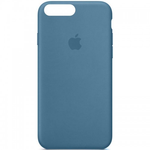 Чехол Silicone Case Full Protective (AA) для Apple iPhone 7 plus / 8 plus (5.5") Синий / Blue Jay