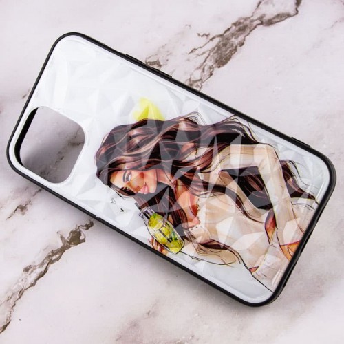 Чехол TPU+PC Prisma Ladies для Apple iPhone 11 Pro (5,8") жёлтый