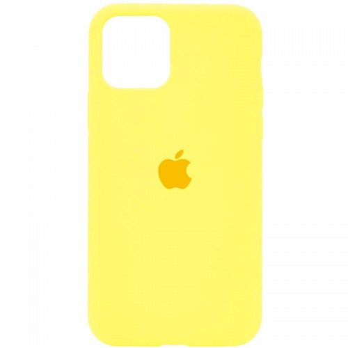 Чехол Silicone Case Full Protective (AA) для Apple iPhone 11 (6.1") Жёлтый / Yellow