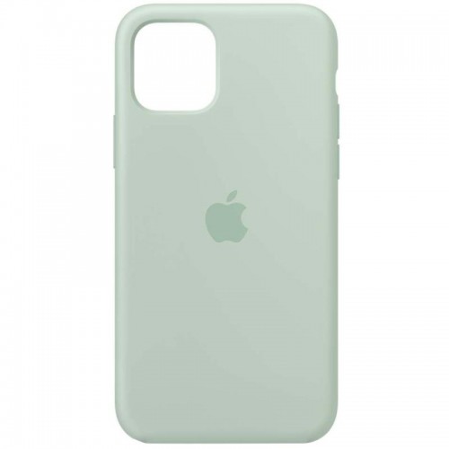 Чехол Silicone Case Full Protective (AA) для Apple iPhone 11 (6.1") Бирюзовый / Берилл