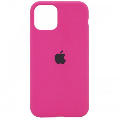 Чохол Silicone Case Full Protective (AA) для Apple iPhone 11 Pro (5.8") Малиновий / Dragon Fruit