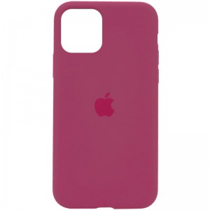 Чохол Silicone Case Full Protective (AA) для Apple iPhone 11 Pro (5.8") Червоний / Rose Red