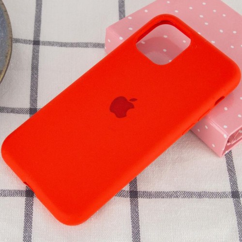Чехол Silicone Case Full Protective (AA) для Apple iPhone 11 Pro (5.8") Красный / Red
