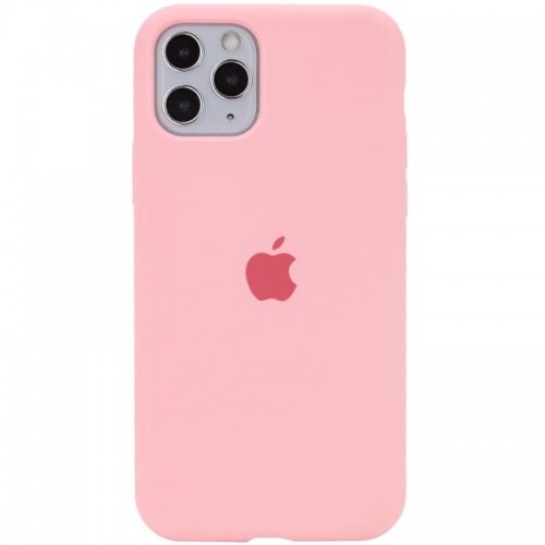 Чехол Silicone Case Full Protective (AA) для Apple iPhone 11 Pro (5.8") Розовый / Pink