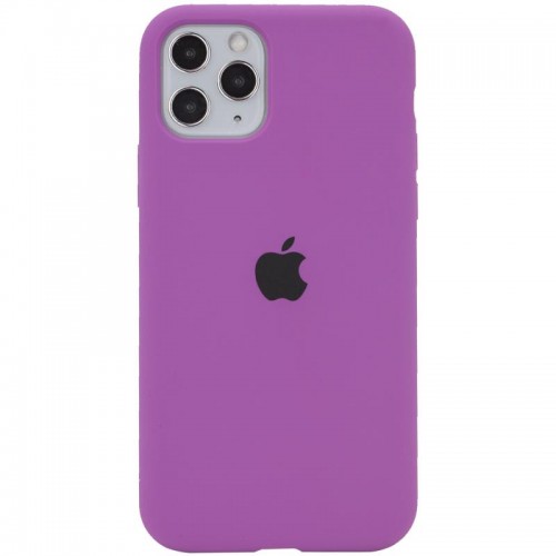 Чехол Silicone Case Full Protective (AA) для Apple iPhone 11 Pro (5.8") Фиолетовый / Grape