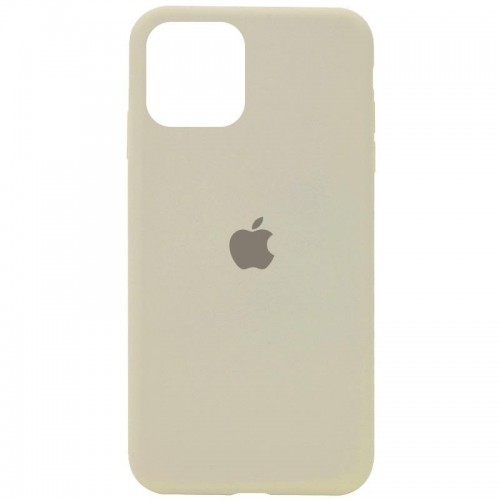 Чохол Silicone Case Full Protective (AA) для Apple iPhone 11 Pro (5.8") Бежевий / Antique White