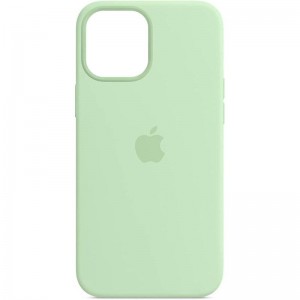 Чехол Silicone Case Full Protective (AA) для Apple iPhone 11 Pro (5.8") Зелёный / Pistachio
