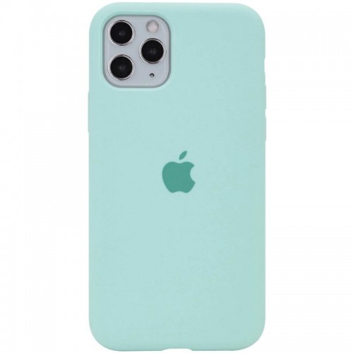 Чехол Silicone Case Full Protective (AA) для Apple iPhone 11 Pro Max (6,5") Бирюзовый / Turquoise