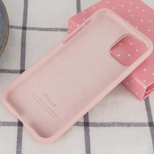 Чохол Silicone Case Full Protective (AA) для Apple iPhone 11 Pro Max (6.5") Рожевий / Pink Sand