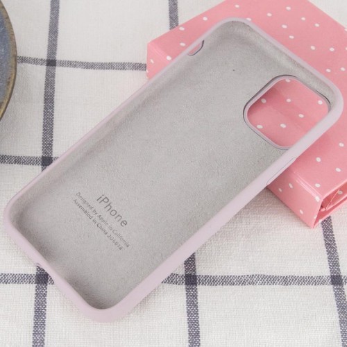 Чехол Silicone Case Full Protective (AA) для Apple iPhone 11 Pro Max (6.5") Серый / Lavender