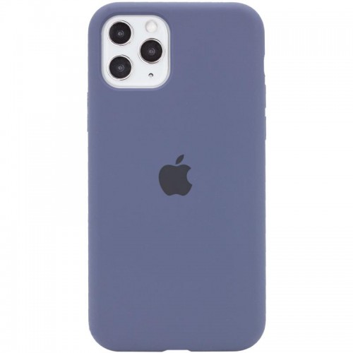 Чохол Silicone Case Full Protective (AA) для Apple iPhone 11 Pro Max (6.5") Темно-синій / Midnight blue