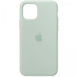 Чехол Silicone Case Full Protective (AA) для Apple iPhone 11 Pro Max (6.5") Зеленый / Beryl
