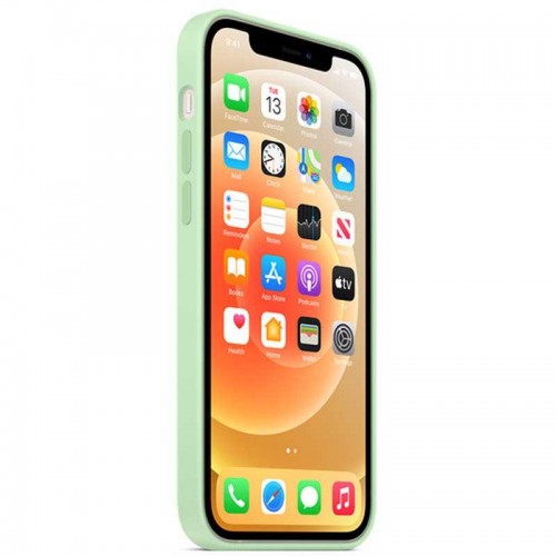 Чехол Silicone Case Full Protective (AA) для Apple iPhone 11 Pro Max (6,5") Зелёный / Pistachio