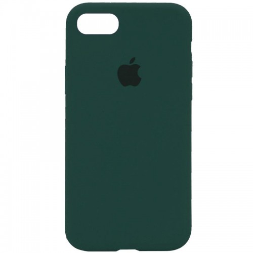 Чехол Silicone Case Full Protective (AA) для Apple iPhone 6/6s (4.7") Зелёный / Forest green