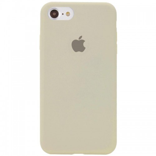 Чехол Silicone Case Full Protective (AA) для Apple iPhone 6/6s (4.7") Бежевый / Antique White