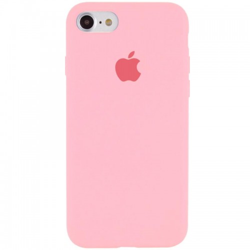 Чехол Silicone Case Full Protective (AA) для Apple iPhone 6/6s (4.7") Розовый / Pink