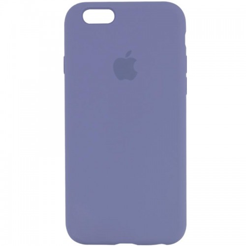 Чехол Silicone Case Full Protective (AA) для Apple iPhone 6/6s (4.7") Серый / Lavender Gray