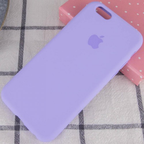 Чехол Silicone Case Full Protective (AA) для Apple iPhone 6/6s (4.7") Сиреневый / Dasheen