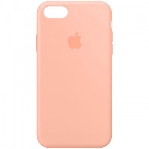 Чехол Silicone Case Full Protective (AA) для Apple iPhone 6/6s (4.7") Оранжевый / Grapefruit