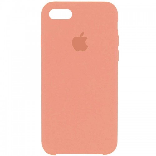 Чехол Silicone Case Full Protective (AA) для Apple iPhone 6/6s (4.7") Розовый / Peach