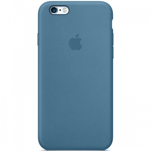 Чехол Silicone Case Full Protective (AA) для Apple iPhone 6/6s (4.7") Синий / Blue Jay