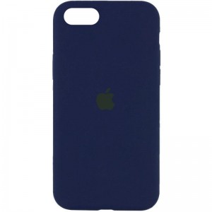 Чохол Silicone Case Full Protective (AA) для Apple iPhone SE (2020) / 7 / 8 (4.7") Синій / Deep navy