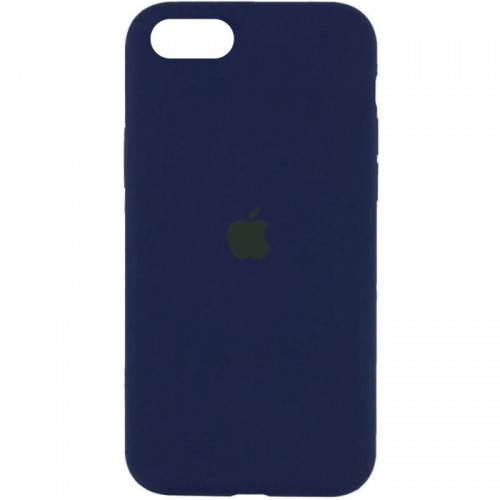 Чохол Silicone Case Full Protective (AA) для Apple iPhone SE (2020) / 7 / 8 (4.7") Синій / Deep navy