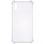TPU чохол GETMAN Ease logo посилені кути для Apple iPhone XS Max (6.5") Безбарвний (прозорий)