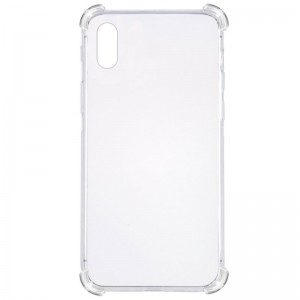 TPU чохол GETMAN Ease logo посилені кути для Apple iPhone XS Max (6.5") Безбарвний (прозорий)