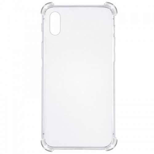 TPU чохол GETMAN Ease logo посилені кути для Apple iPhone XS Max (6.5") Безбарвний (прозорий)