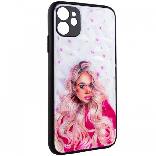 Чехол TPU+PC Prisma Ladies для Apple iPhone 11 (6.1") Pink