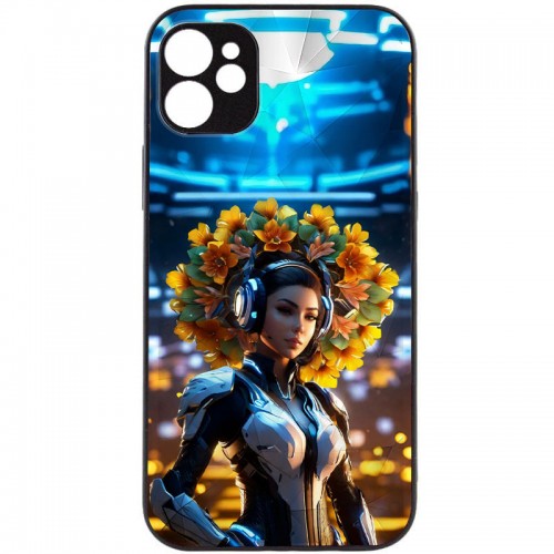 Чехол TPU+PC Prisma Ladies для Apple iPhone 11 (6.1") Киберпанк