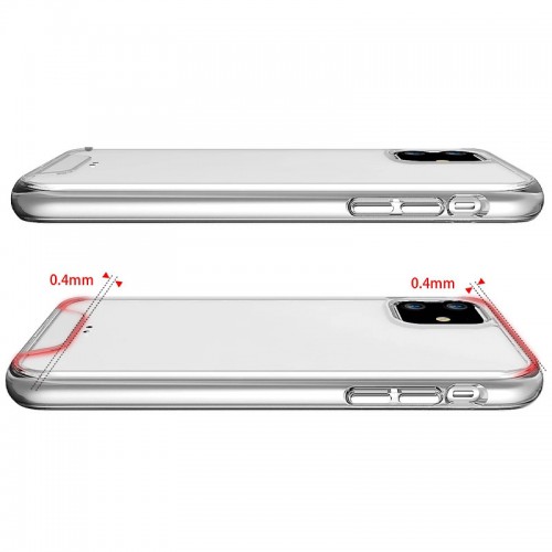 Чохол TPU Space Case transparent для Apple iPhone 11 (6.1") Прозорий