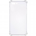 TPU чехол GETMAN Ease logo усиленные углы для Apple iPhone 7 plus / 8 plus (5.5") Бесцветный (прозрачный)