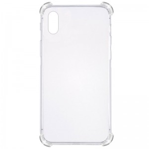 TPU чохол GETMAN Ease logo посилені кути для Apple iPhone X / XS (5.8") Безбарвний (прозорий)