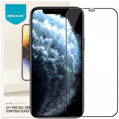 Защитное стекло Nillkin (CP+PRO) для Apple iPhone 12 Pro Max (6.7") Черный