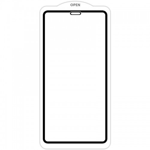 Захисне скло SKLO 5D (тех.пак) для Apple iPhone 12 Pro / 12 (6.1") Чорний