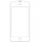 Захисне скло SKLO 5D (тех.пак) для Apple iPhone 7 / 8 / SE (2020) (4.7") Білий / Біла підкладка