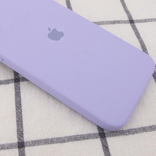 Чехол Silicone Case Square Full Camera Protective (AA) для Apple iPhone 11 (6.1") Сиреневый / Dasheen