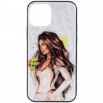 TPU+PC чехол Prisma Ladies для Apple iPhone 12 Pro / 12 (6.1") Жёлтый