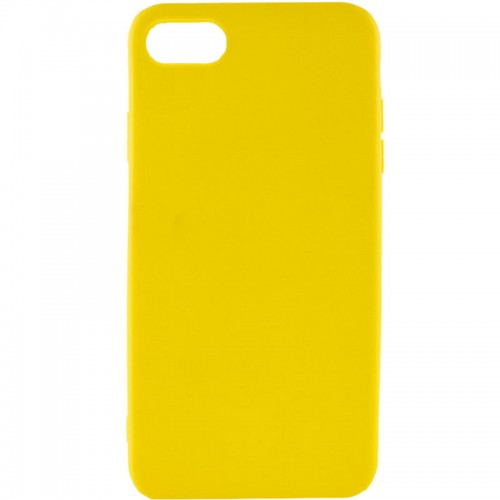 Силиконовый чехол Candy для Apple iPhone 6/6s (4.7") Жёлтый