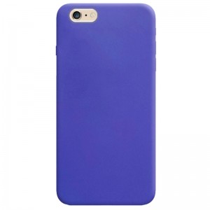 Силіконовий чохол Candy для Apple iPhone 6/6s plus (5.5") Бузковий