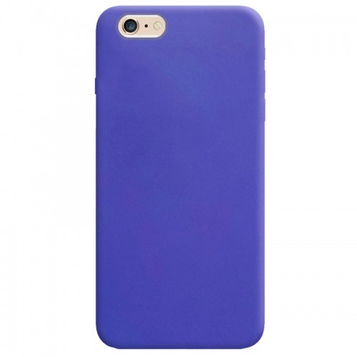 Силиконовый чехол Candy для Apple iPhone 6/6s plus (5.5") Сиреневый