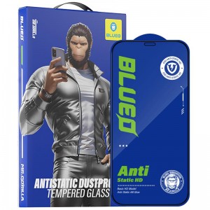 Захисне 2.5D скло Blueo Full Cover HD для Apple iPhone 12 Pro Max (6.7") Чорний