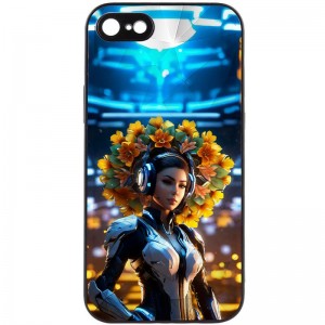 TPU+PC чохол Prisma Ladies для Apple iPhone 7 / 8 / SE (2020) (4.7") Cyberpunk